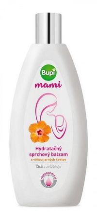 Bupi mami Hydratačný sprchový balzam s vôňou jarných kvetov, 1x250 ml