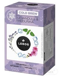 CAJ COLD BREW LEVANDULA & MEDOVKA NS 20X1G LR bylinný čaj 20x1 g (20 g)