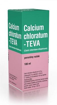 CALCIUM CHLORATUM-TEVA roztok, 100 ml