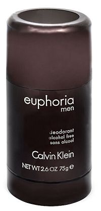 Calvin Klein Euphoria Men Tuhy Deo 75ml 1×75 ml, tuhý dezodorant