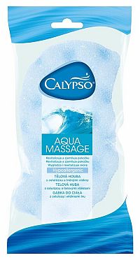 Calypso Aqua Massage viskózna kúpeľová hubka 1×1 ks