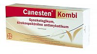 Canesten GYN Kombi tbl vag (blis.Al) 1x500 mg + crm der (tuba Al) 1x20 g, 1x1 set