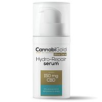 CannabiGold CBD 150 mg Obnovujúce hydratačné sérum pre suchú pleť S CBD obsahom 150 mg - 30ml