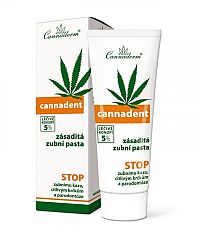 Cannadent zásaditá zubná pasta Cannaderm 75 ml