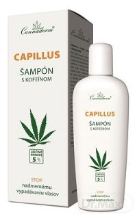 Cannaderm CAPILLUS - Šampón s kofeínom 1×150 ml, pri vypadávaní vlasov