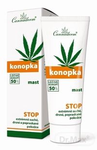 Cannaderm KONOPKA masť extrémne suchá pokožky 1x75 g
