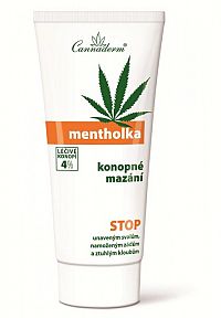 Cannaderm MENTHOLKA konopné mazanie na svaly a kĺby 1x200 ml
