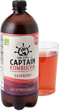 Captain Kombucha Raspberry 0,4L PET 1×400 ml