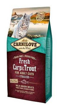 Carnilove Cat Fresh Carp & Trout Sterilized 6kg 1×6 kg