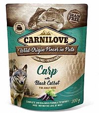 Carnilove Kapsička Dog Paté Carp With Black Carrot 1×300 g