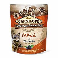 Carnilove Kapsička Dog Paté Ostrich With Blackberries 300g 1×300 g