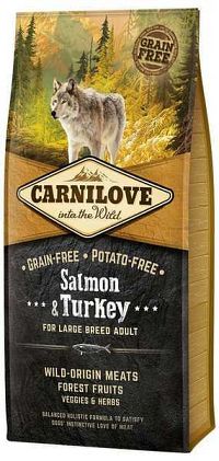 Carnilove Salm&Turk LB Adult 12kg 1×12 kg, psie granule