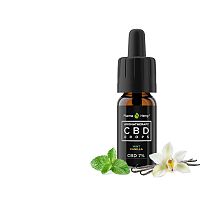 CBD Drops Aromatherapy – Mint & Vanilla 7% 1×10 ml