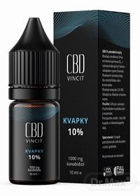 CBD Vincit kvapky 10 % 1×10 ml, len s prírodnými zložkami