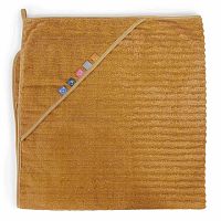 CEBA Osuška s kapucňou Tencel Line 100x100 Peru Wave 1×1 ks, 100 % bavlna