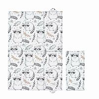 CEBA Podložka prebaľovacia cestovná 60 x 40 cm Raccoon 1×1 ks, prebaľovacia podložka