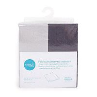 CEBA Poťah na prebaľovaciu podložku Dark Grey+Light Grey 1×2 ks, rozmer 50x70-80 cm