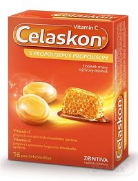 Celaskon s propolisom pastilky 2x8 ks (16 ks)