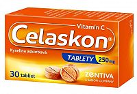 Celaskon tablety 250 mg tbl 250 mg (fľ.skl.hnedá) 1x30 ks