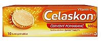 Celaskon Vitamin C 500 mg Červený Pomaranč tbl.eff.10 x 500 mg