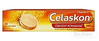 Celaskon Vitamin C 500 mg Červený Pomaranč tbl.eff.20 x 500 mg