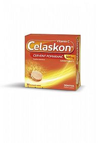 Celaskon Vitamin C 500mg Červený Pomaranč tbl.eff.30 x 500mg