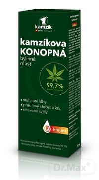 Cemio Kamzíkova konopná masť NEW hrejivá (inov.2021) 1x200 ml