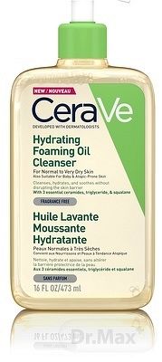 CeraVe HYDRATAČNÝ ČISTIACI PENIVÝ OLEJ 1×473 ml, na normálnu až veľmi suchú pokožku