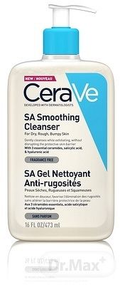 CeraVe SA Zjemňujúci čiastiaci gél 1×473 ml, čistiaci gél