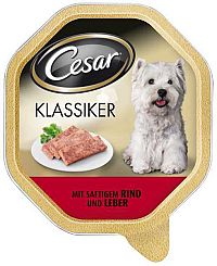 Cesar Van Hovädzie/Pečeň 1×150 g, paštéta pre psy