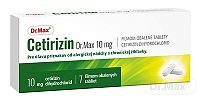 Cetirizin Dr.Max 10 mg tbl flm (blis.PVC/PVDC/Al) 1x7 ks