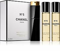 Chanel No. 5 Edt 20ml Pln Flakon+Napln 2x20ml 1×1 ks