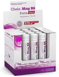 Chela-Mag B6 Forte shot 20x25 ml, ampuly, pomarančová príchuť