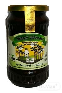 ČIERNY ZÁZRAK trstinová melasa BIO 1×450 g, doplnok výživy