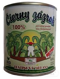 ČIERNY ZÁZRAK Trstinová melasa retro edícia Bio 1×680 g, doplnok výživy