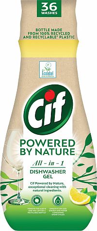 Cif All in 1 Nature Gél do umývačky riadu 640ml