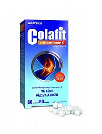 COLAFIT s vitamínom C kocky 60 ks + tbl 60 ks, 1x1 set