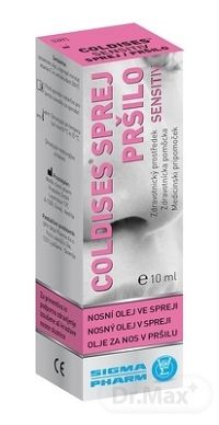 Coldises Sensitive nosový olej v spreji 1×10 ml