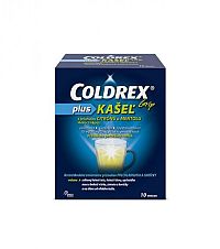 COLDREX Grip plus KAŠEĽ príchuť citrón a mentol 10 vreciek