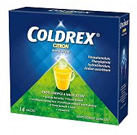 COLDREX Horúci nápoj Citrón plo por 5g (vre.PPFP laminátové) 1x14 ks
