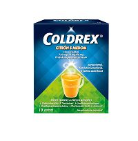Coldrex Horúci nápoj Citrón s medom plo.por. 10 x 5 g