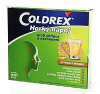 Coldrex Horúci nápoj Citrón s medom plo por 5 g (vrec.papier/PE/Al/PE) 1x10 ks