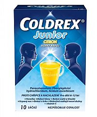 Coldrex Junior Citrón plo por (vre.papier/PE/Al/PE) 1x10 ks