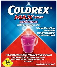 Coldrex Maxgrip Lesné ovocie plo.por.14x7,6g