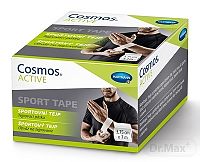 Cosmos ACTIVE Športový tejp 1×1 ks, biely (3,75cm x 7m)