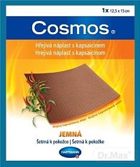 COSMOS Hrejivá náplasť s kapsaicínom JEMNÁ (12,5x15 cm) 1x1 ks