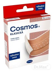 COSMOS KLASICKÁ Textilná náplasť 1x1 ks, náplasť