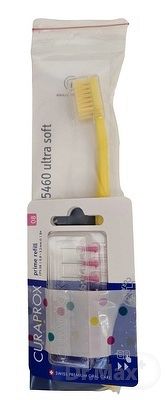 Curaprox CPS 08 prime refill ružová + CS 5460 medzizubné kefky bez držiaka 8 ks + zubná kefka darčeková sada