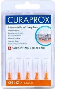 Curaprox CPS 14Z Regular medzizubné kefky 5 ks blistr