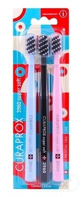 CURAPROX CS 3960 supersoft ART Deco edícia zubná kefka (2+1) 1x3 ks